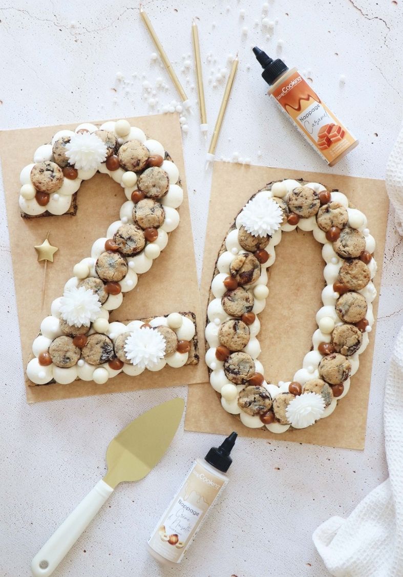 Recette Number cake cookies Bueno 20 ans - ScrapCooking